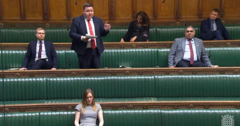 Speaking in parliament about the cost of the Rwanda asylum scheme scheme on Tuesday 9 January 2024 
