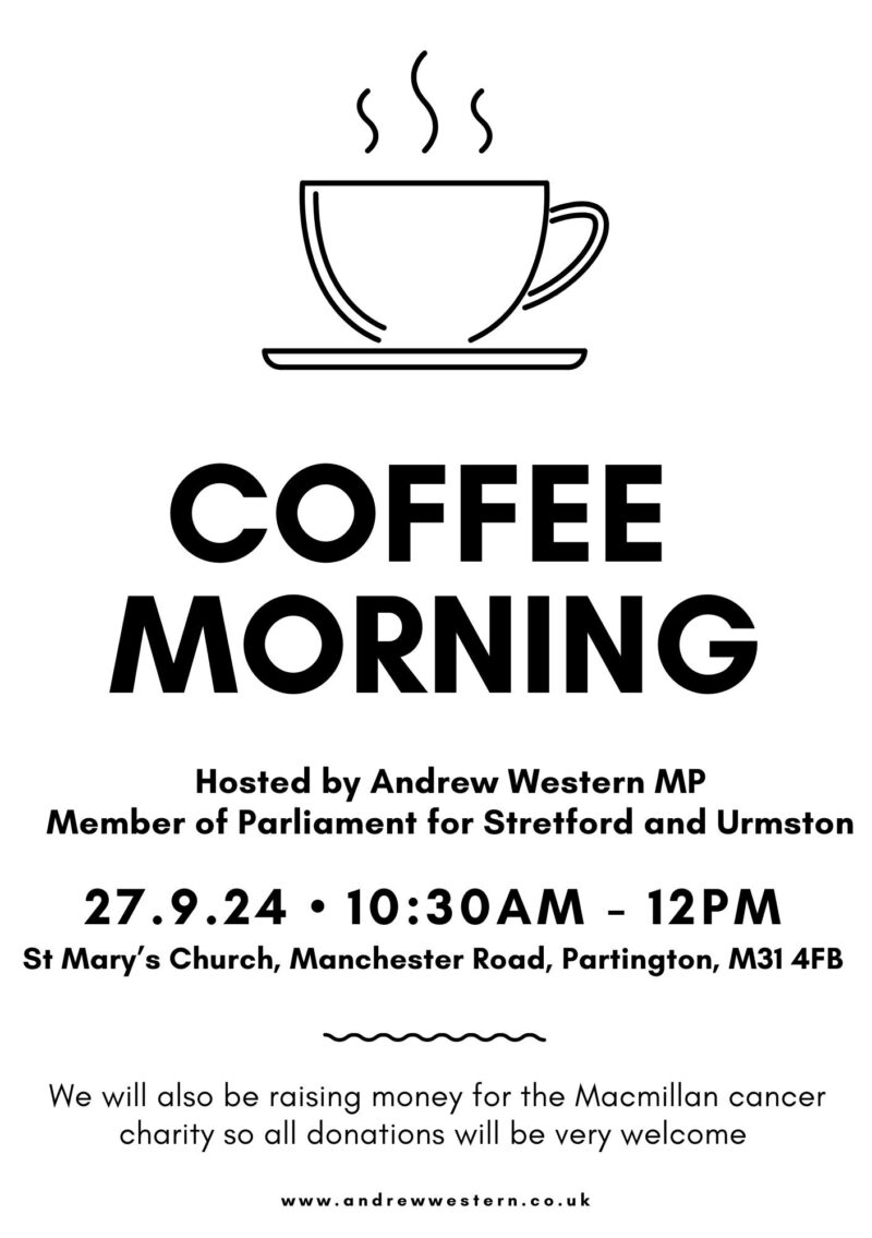 Partington coffee morning
