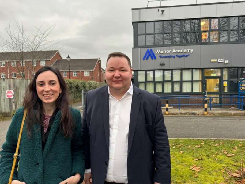 Andrew and Cllr Keleigh Glenton