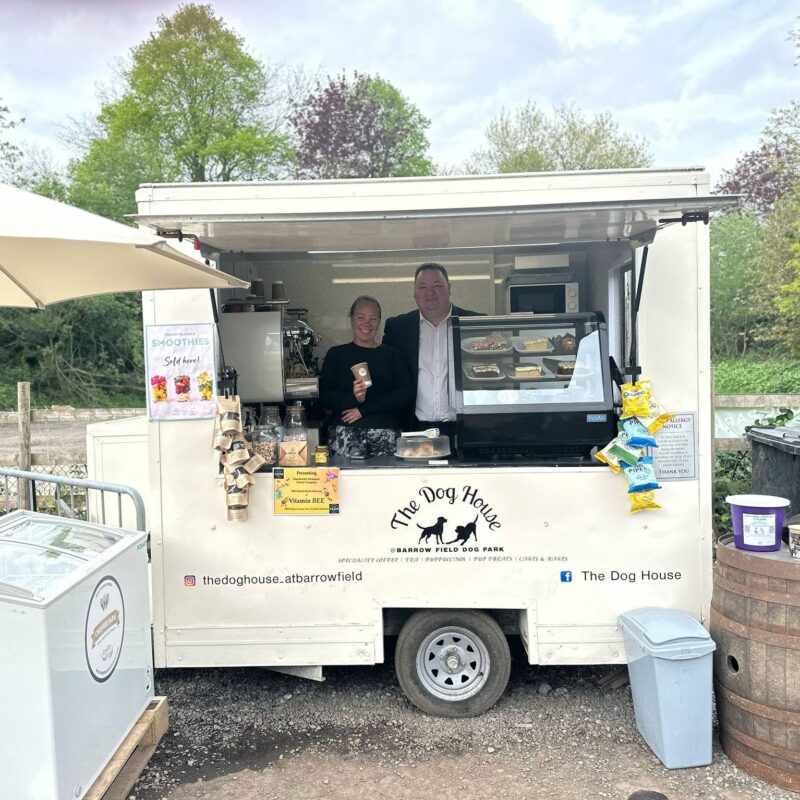 I visited The Dog House café at Barrowfield Farm – one of the businesses hit by flooding in January – and was delighted to see them open and thriving again.